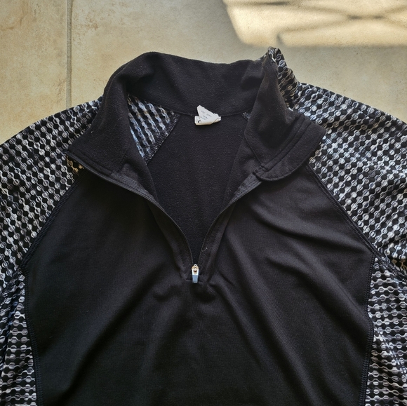 Athletic Works Quarter Zip Workout Top - Picture 4 of 6